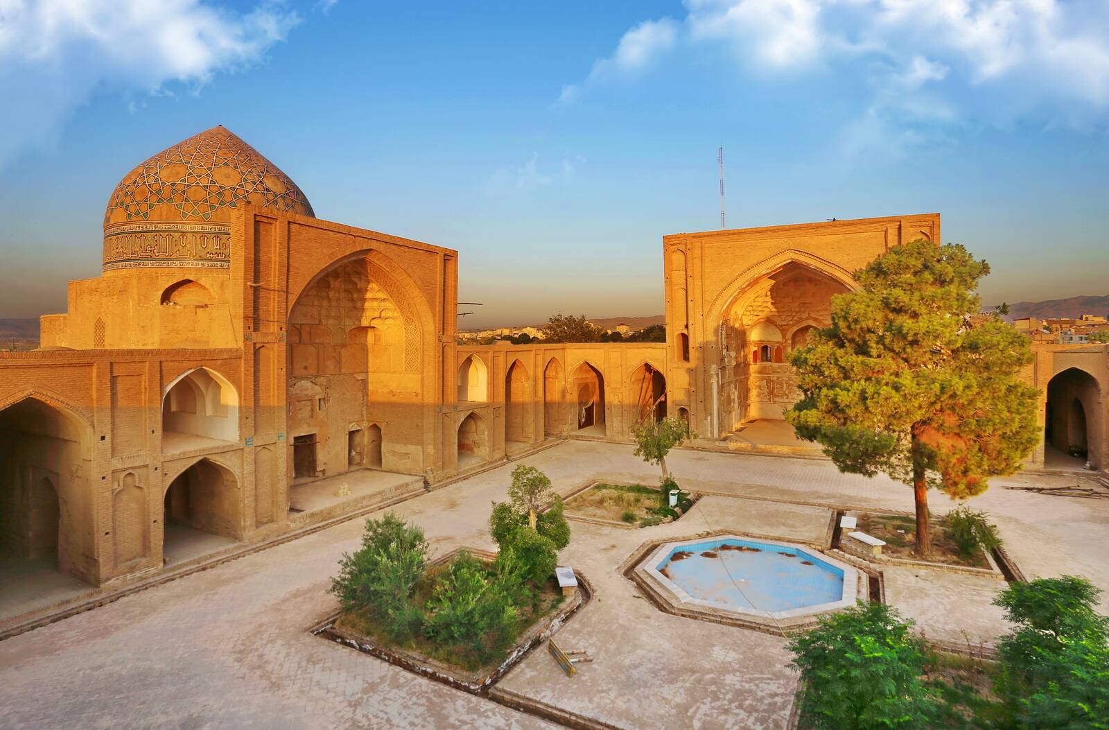 مسجد جامع ساوه ویزیت ایران